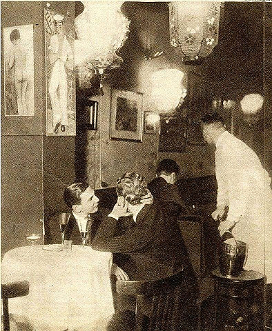 GayCafé Berliinissa 1933