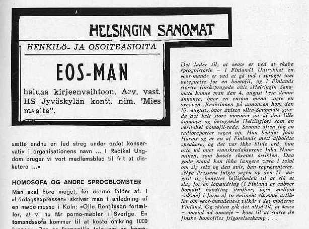 Uutinen Suomesta