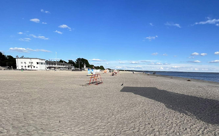 Pärnun hiekkarantaa